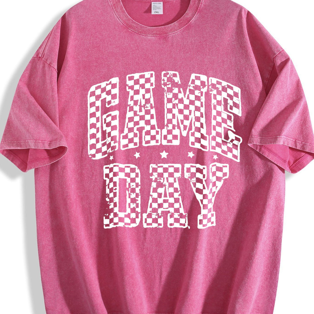Checkered Game Day With Baseball Vibes Sports Mom Vintage product image 7