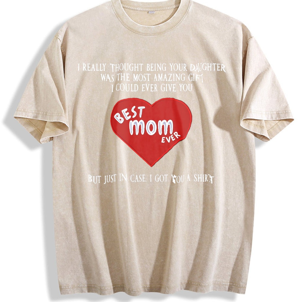 Funny Mother's Day From Daughter Vintage Washed T-Shirt product image 1