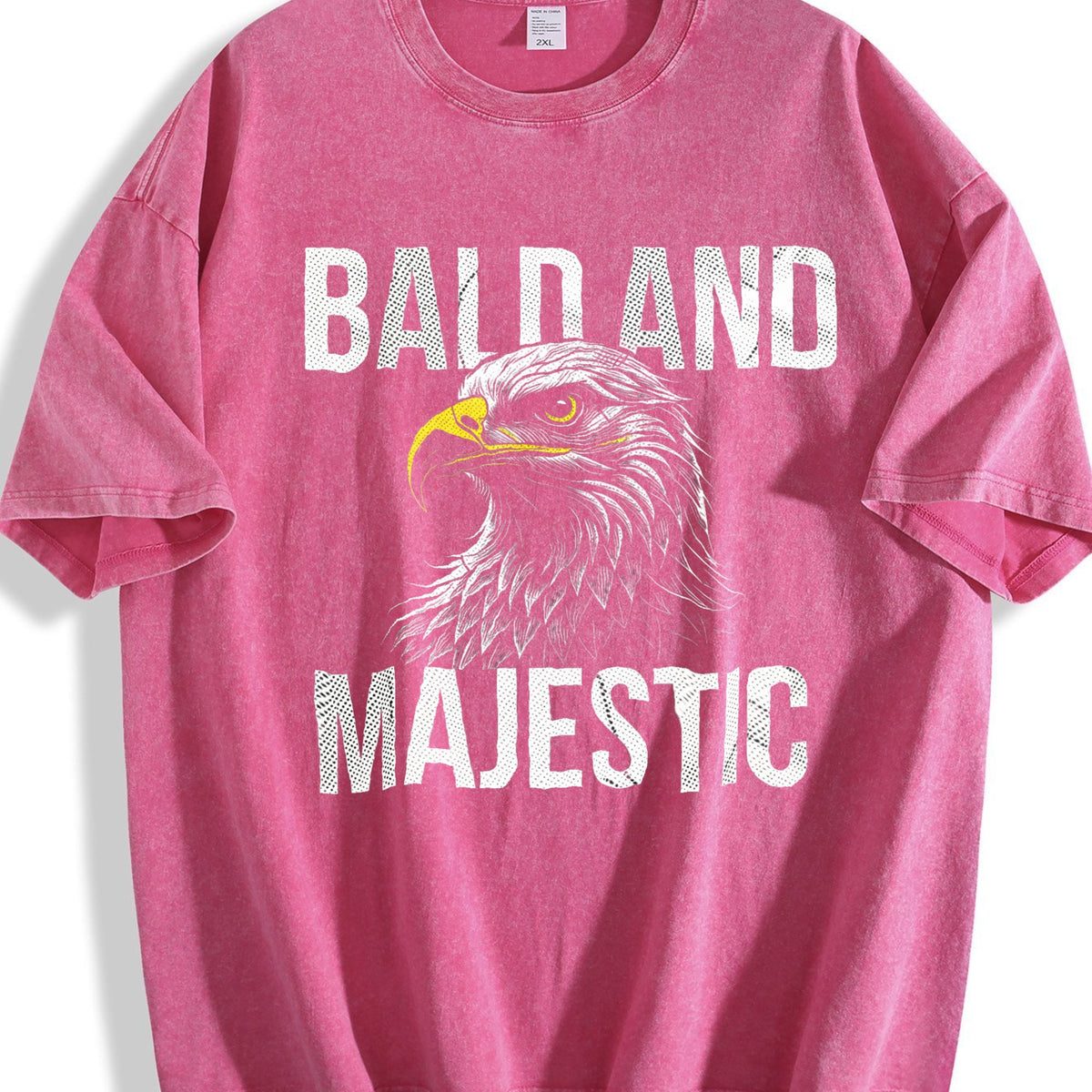 Funny Bald And Majestic Sarcastic Eagle Novelty Vintage product image 7
