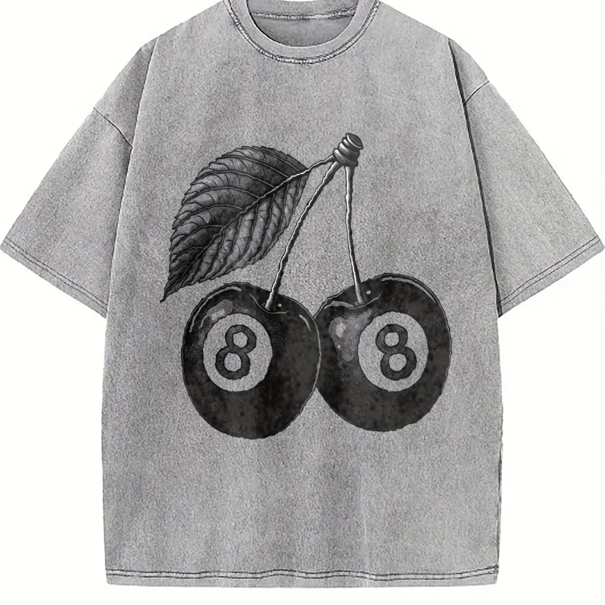 8 Ball Cherry Vintage Washed T-Shirt product image 5