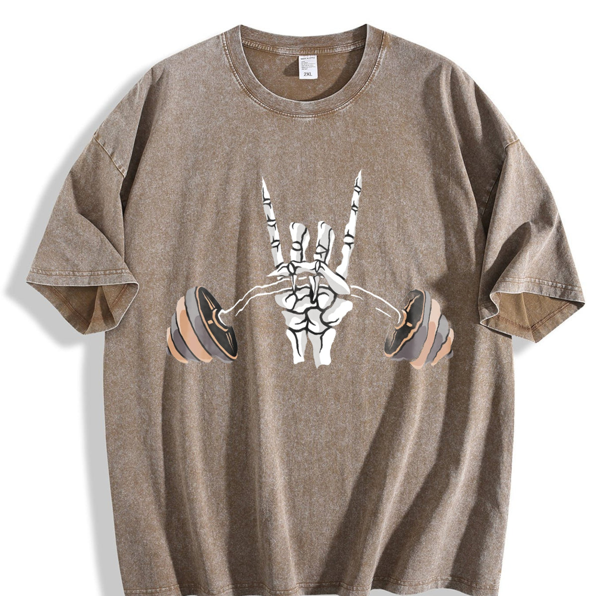 Gym Motivation Vintage Washed T-Shirt product image 3