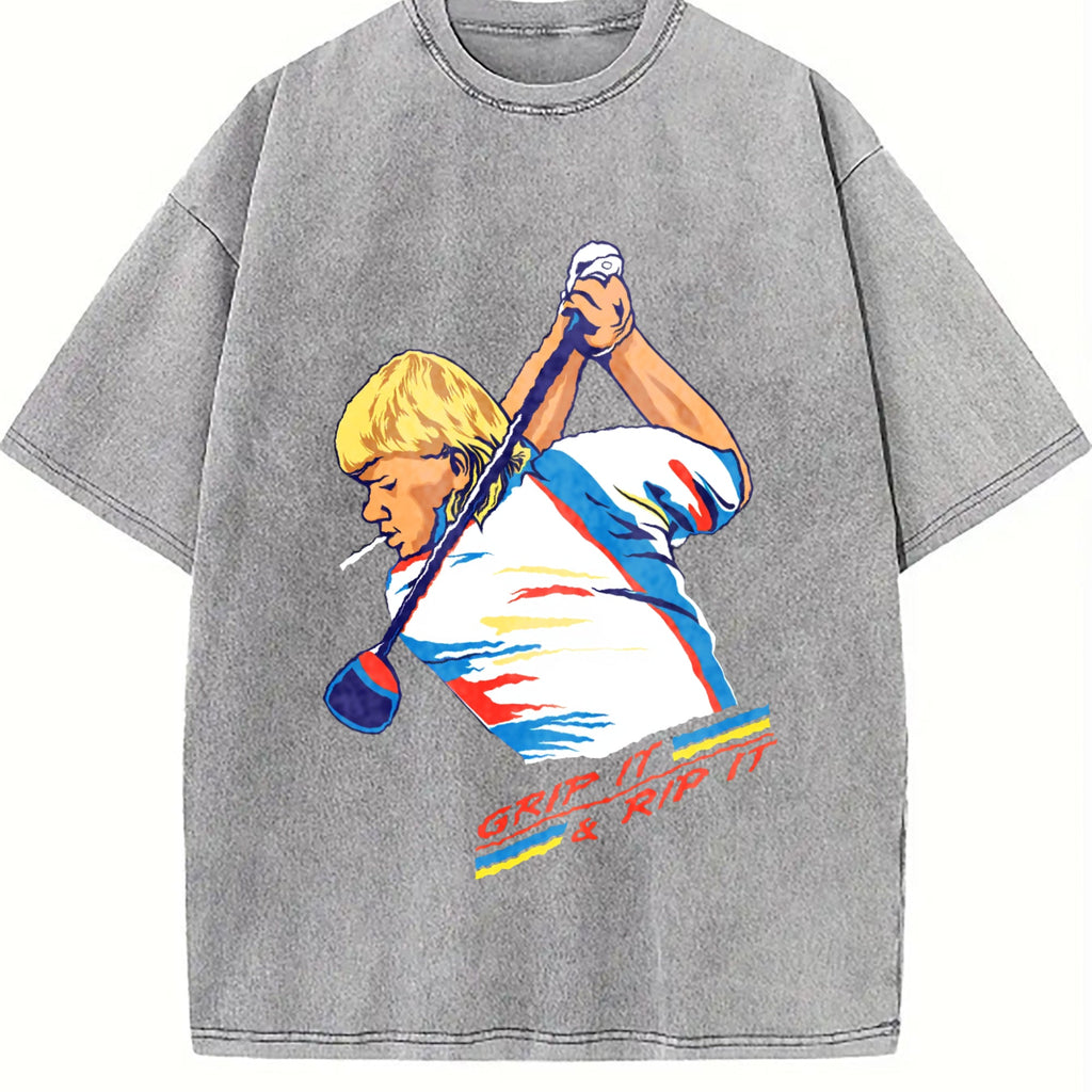 John Daly - Golf Of America 4th Of July Vintage Washed product image 5