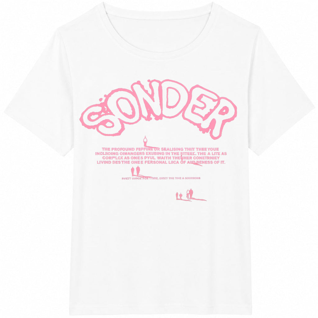 Sonder Thinking Figure Cotton T-Shirt product image 2