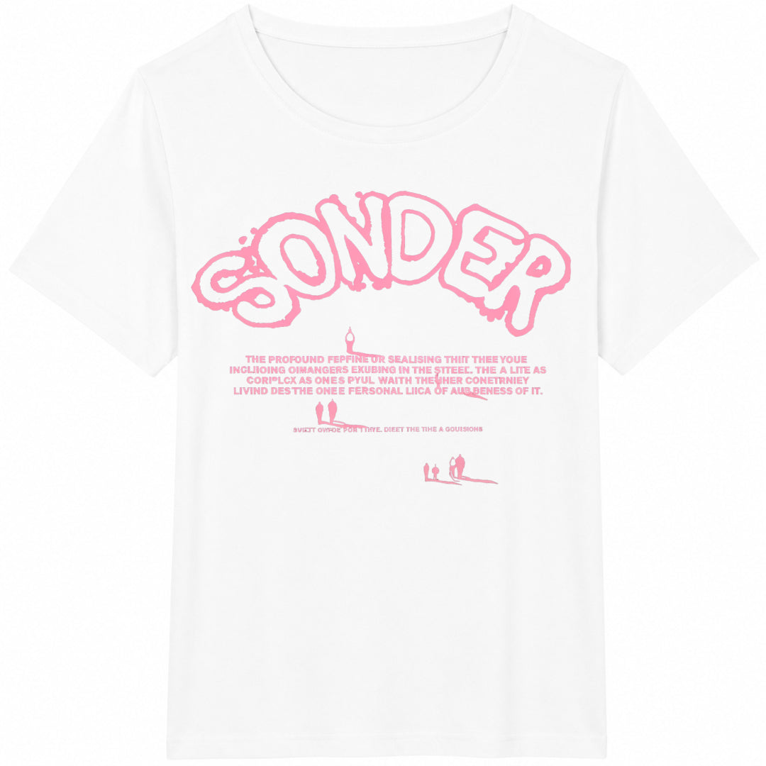 Sonder Thinking Figure Cotton T-Shirt product image 2