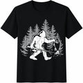 Bigfoot Fishing - Funny Sasquatch Fisherman - Angler Cotton product image 1