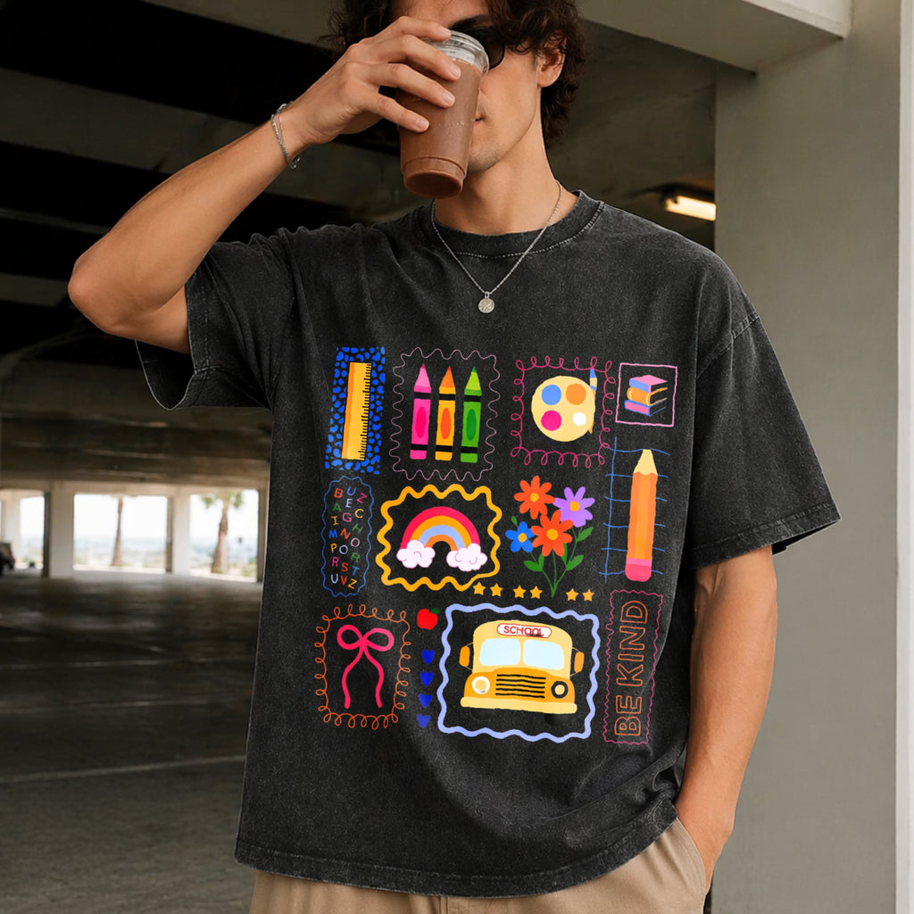 Teacher Vintage Washed T-Shirt product image 2
