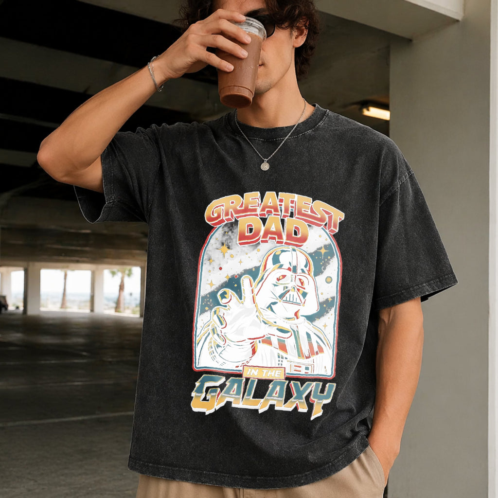 Darth Vader Greatest Dad In The Galaxy Vintage Washed product image 2