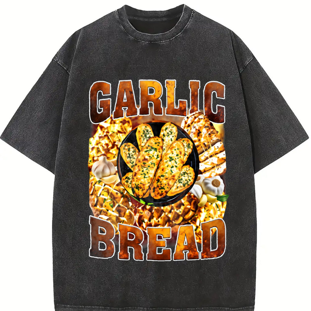 Garlic Bread Vintage Washed T-Shirt product image 2