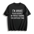 I'm Awake Cotton T-Shirt product image 1