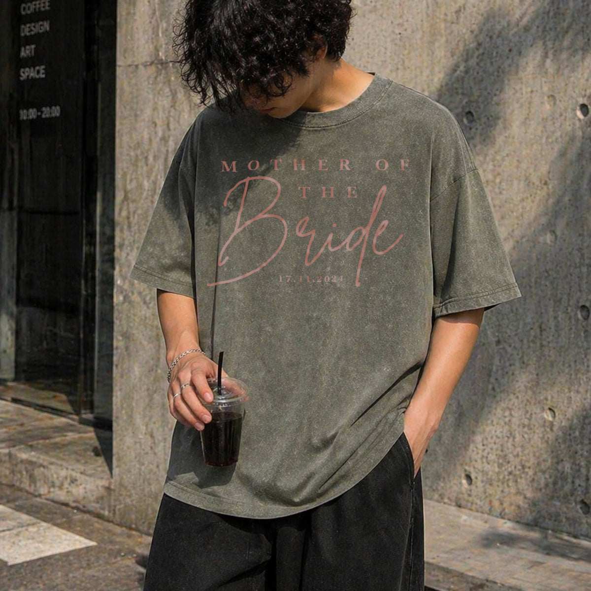 Mother Of The Bride Vintage Washed T-Shirt product image 4