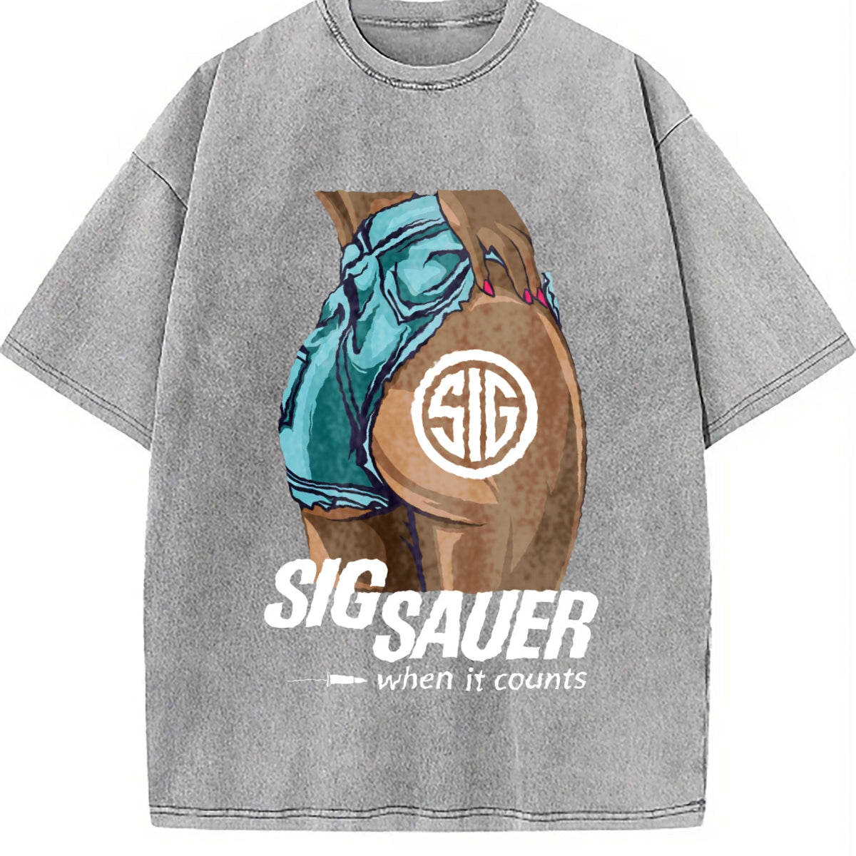 Sig Sauer Tactical Lifestyle Vintage Washed T-Shirt product image 5
