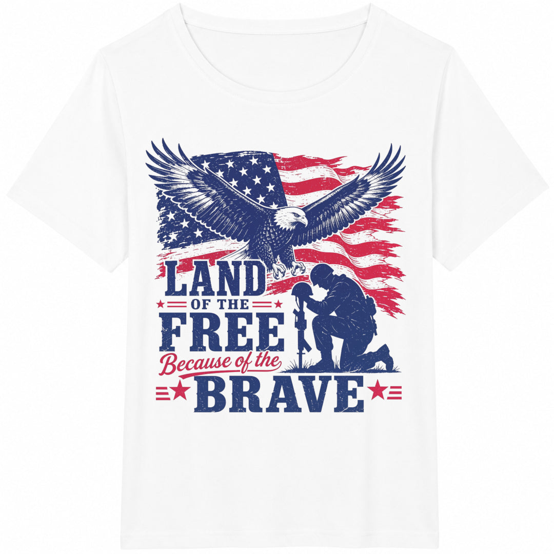 Patriotic Eagle USA Cotton T-Shirt product image 2
