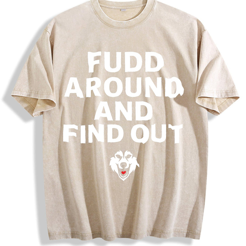 Fudd Around and Find Out Vintage Washed T-Shirt product image 1