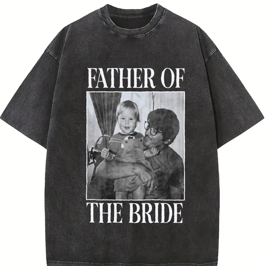 Father Of The Bride Vintage Washed T-Shirt product image 2