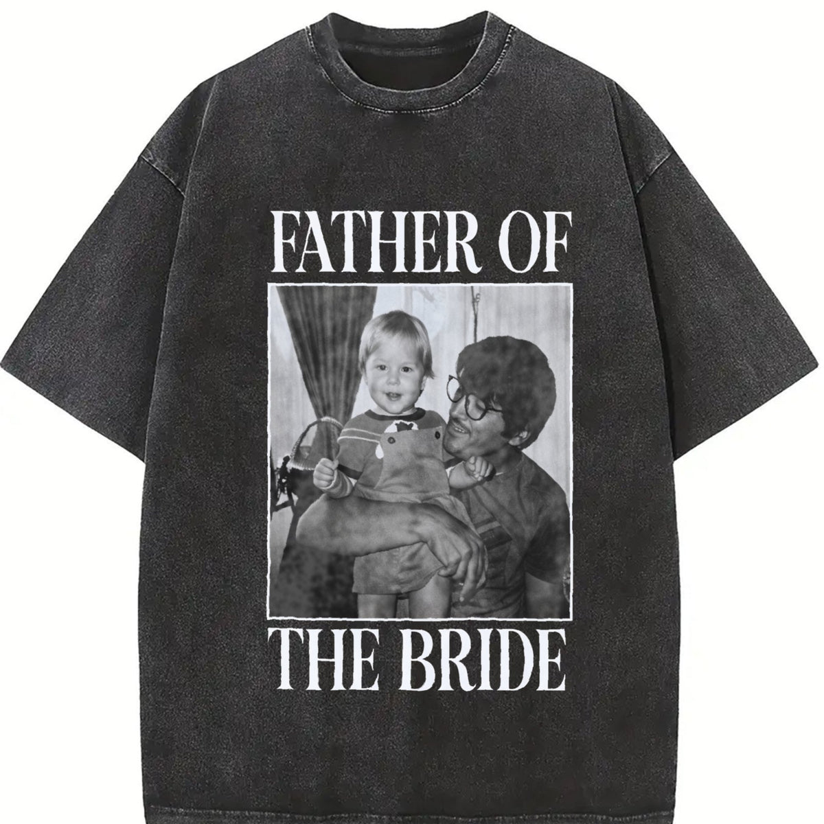 Father Of The Bride Vintage Washed T-Shirt product image 2