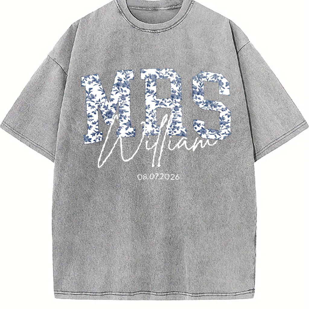 Mrs Vintage Washed T-Shirt product image 5