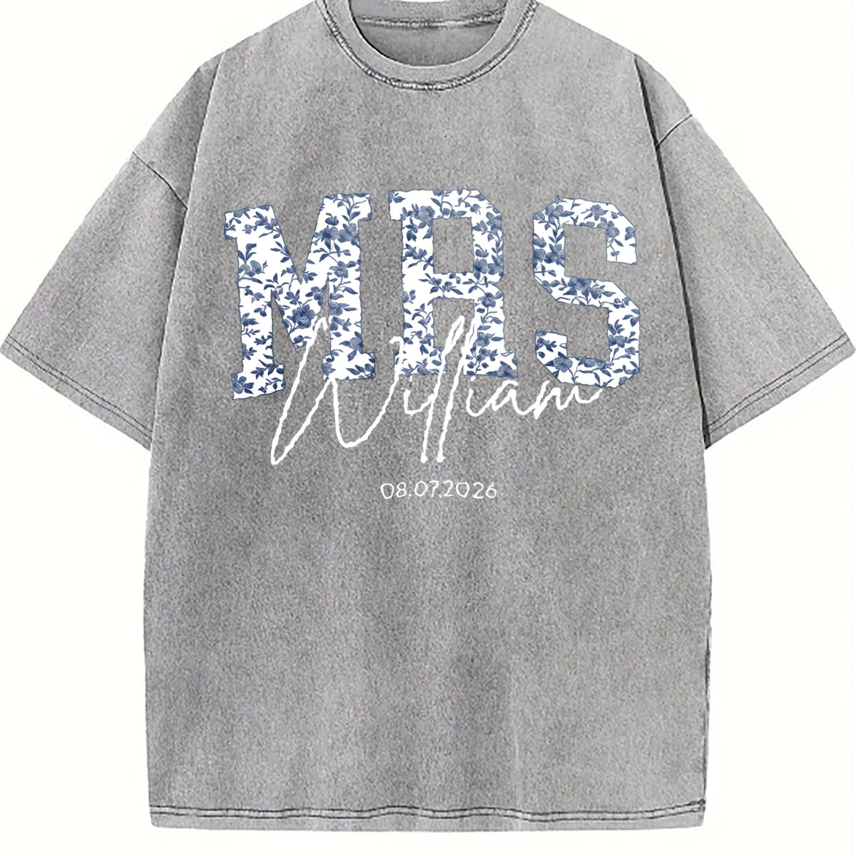 Mrs Vintage Washed T-Shirt product image 5