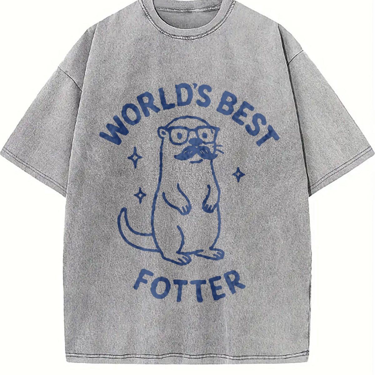 World's Best Fotter Vintage Washed T-Shirt product image 5