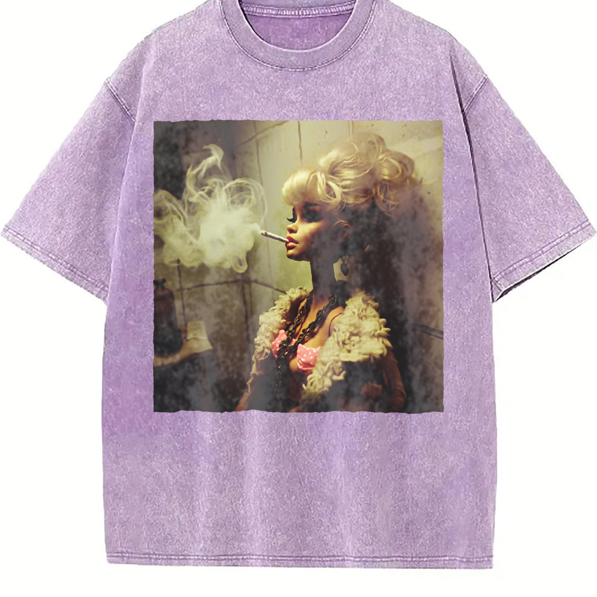 Doll Taking a Break Vintage Washed T-Shirt product image 6