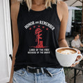 Land Of The Free Because Of The Brave Women's Tank Top