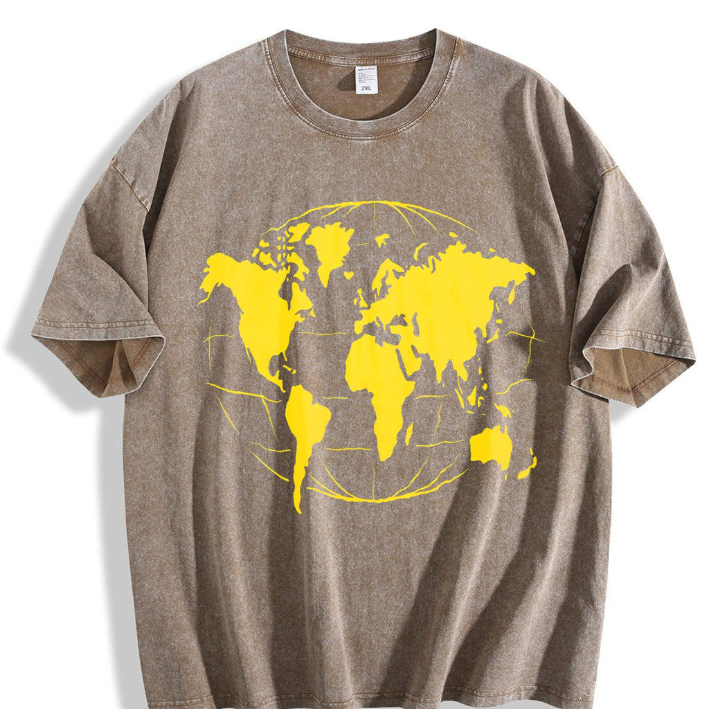 Global Soccer Fan Vintage Washed T-Shirt product image 3