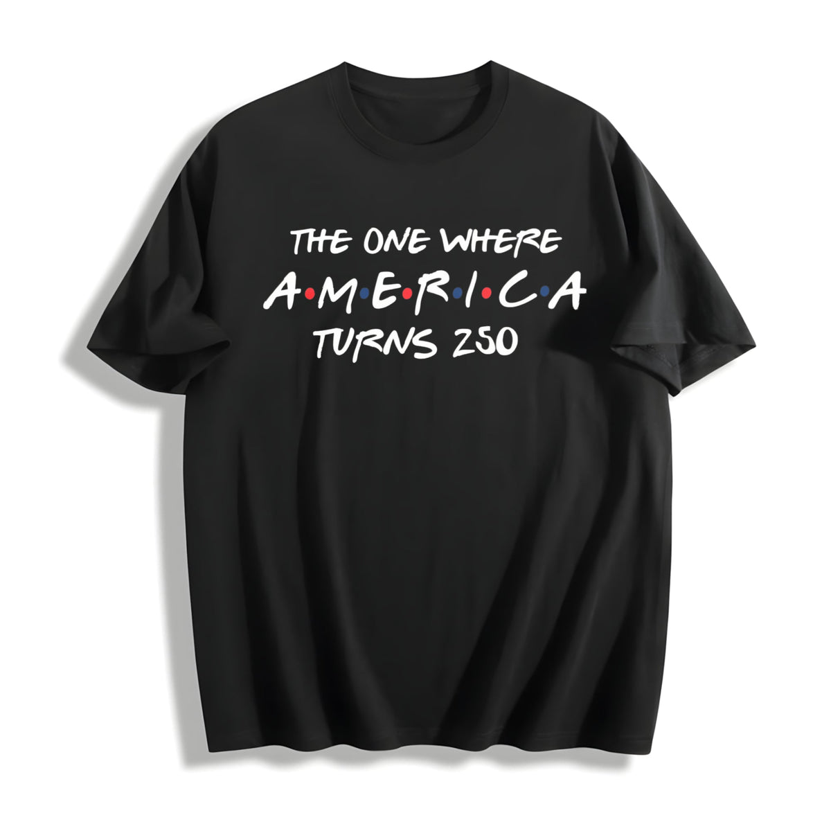 4th Of July America 250th Anniversary Cotton T-Shirt product image 1