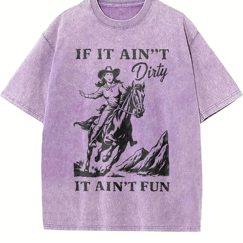 Western Cowgirl Vintage Washed T-Shirt product image 6