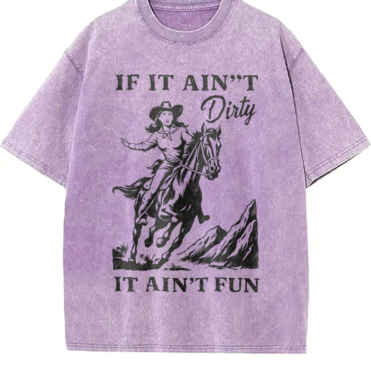Western Cowgirl Vintage Washed T-Shirt product image 6