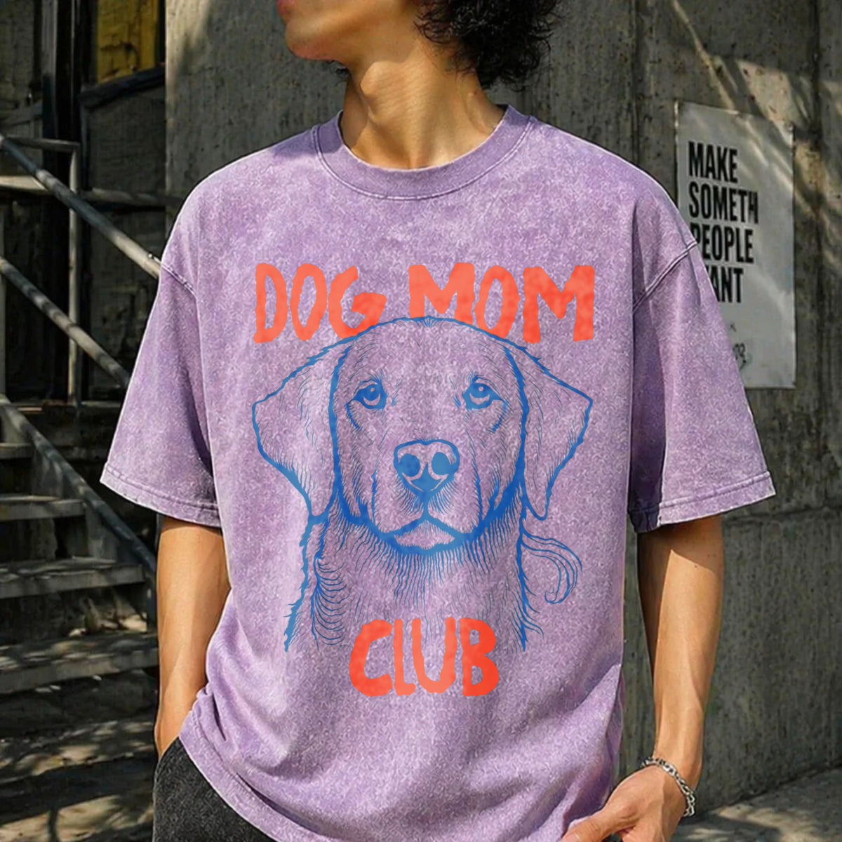 Puppy Love Dog Showcasing 50 Breeds In Mom Vintage Washed product image 13