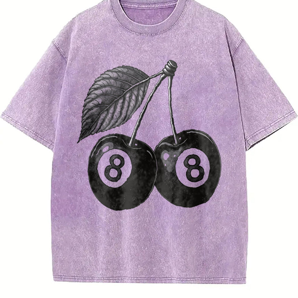 8 Ball Cherry Vintage Washed T-Shirt product image 6