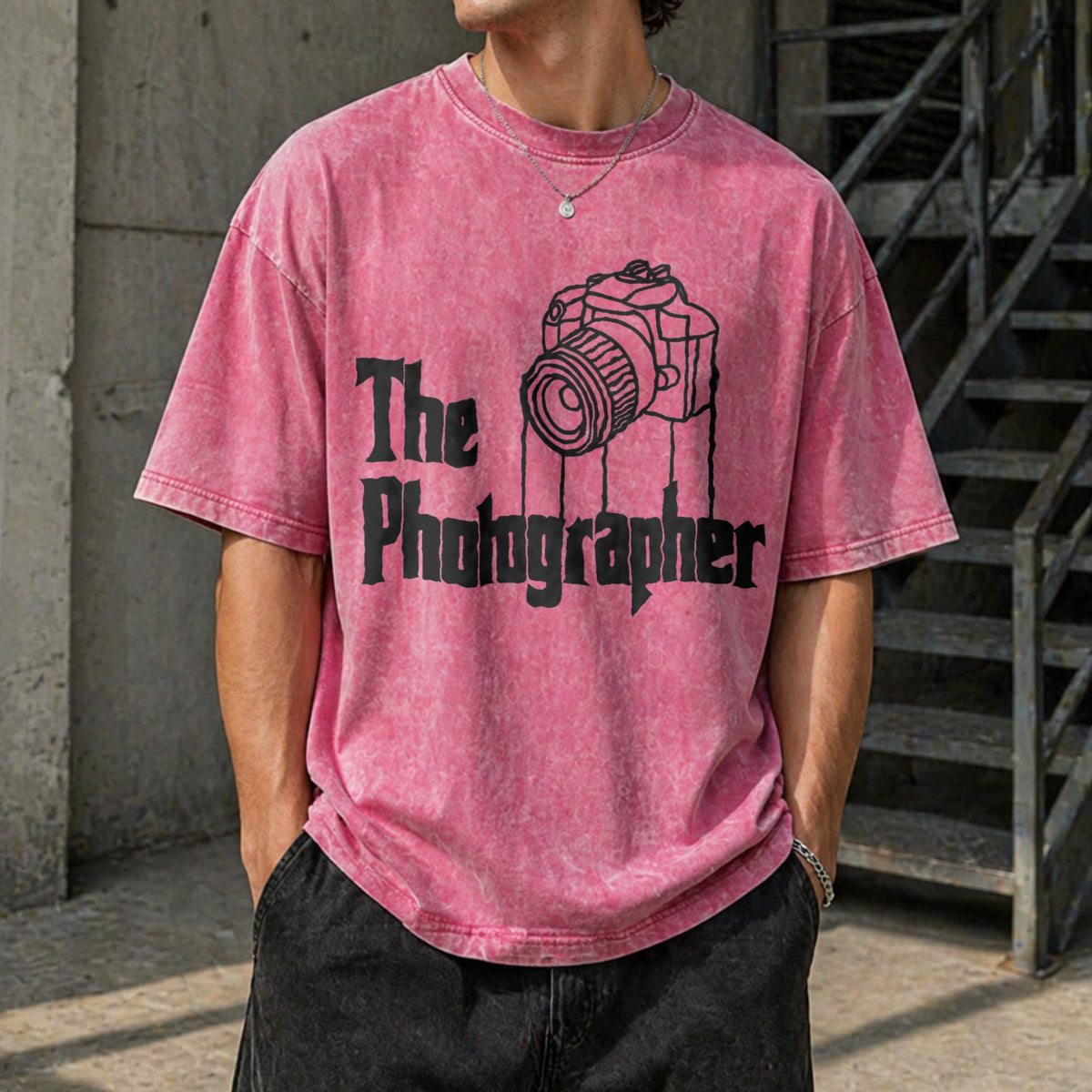 Photographer Element Vintage Washed T-Shirt product image 14