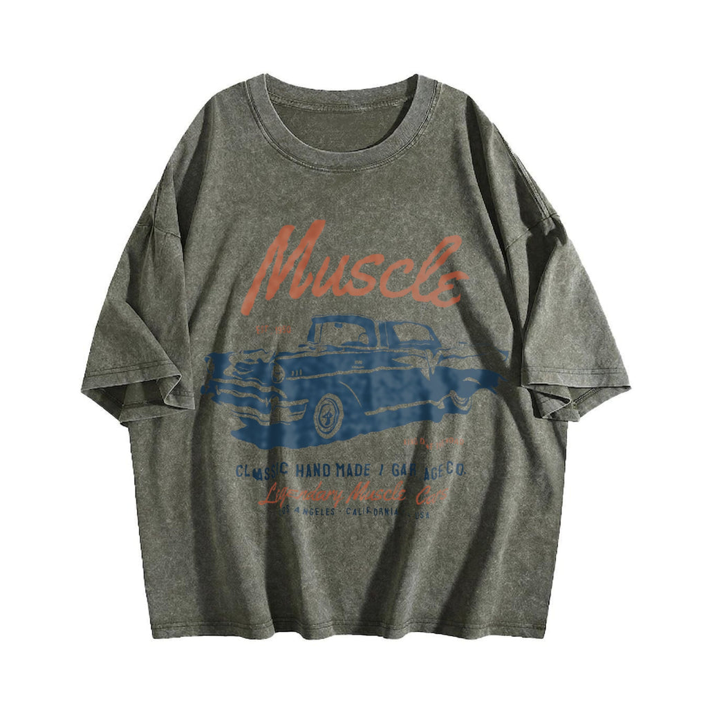 Car Vintage Washed T-Shirt product image 4