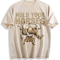 Hold Your Horses Cowboy Frog Vintage Washed T-Shirt product image 1
