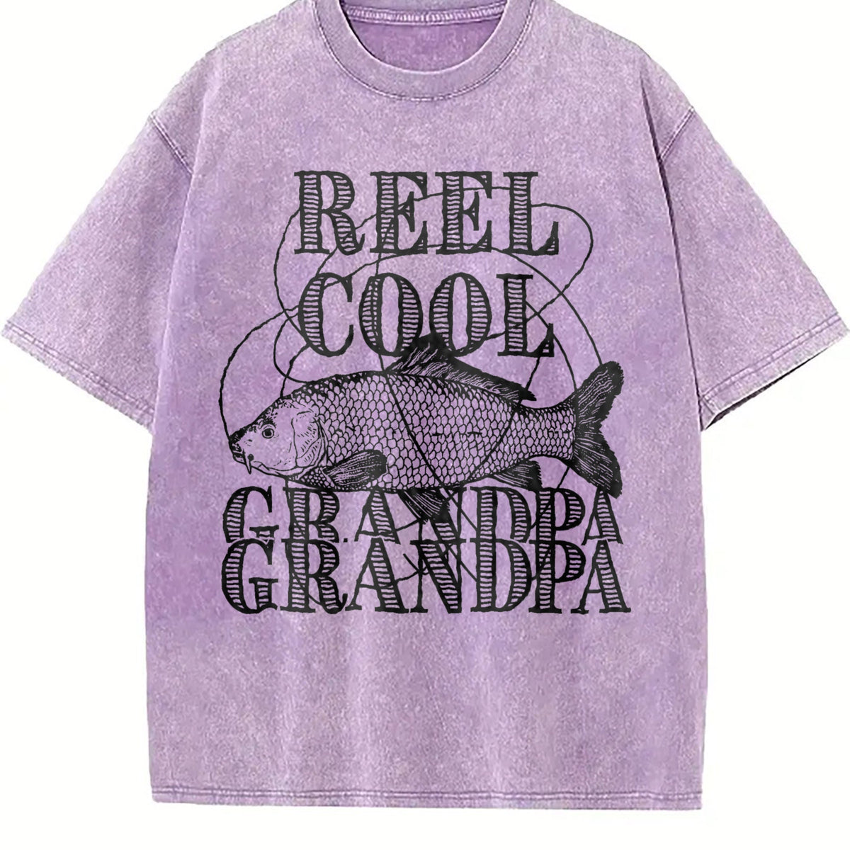 Dad Fishing Funny Father's Day Reel Cool Papa Vintage product image 6