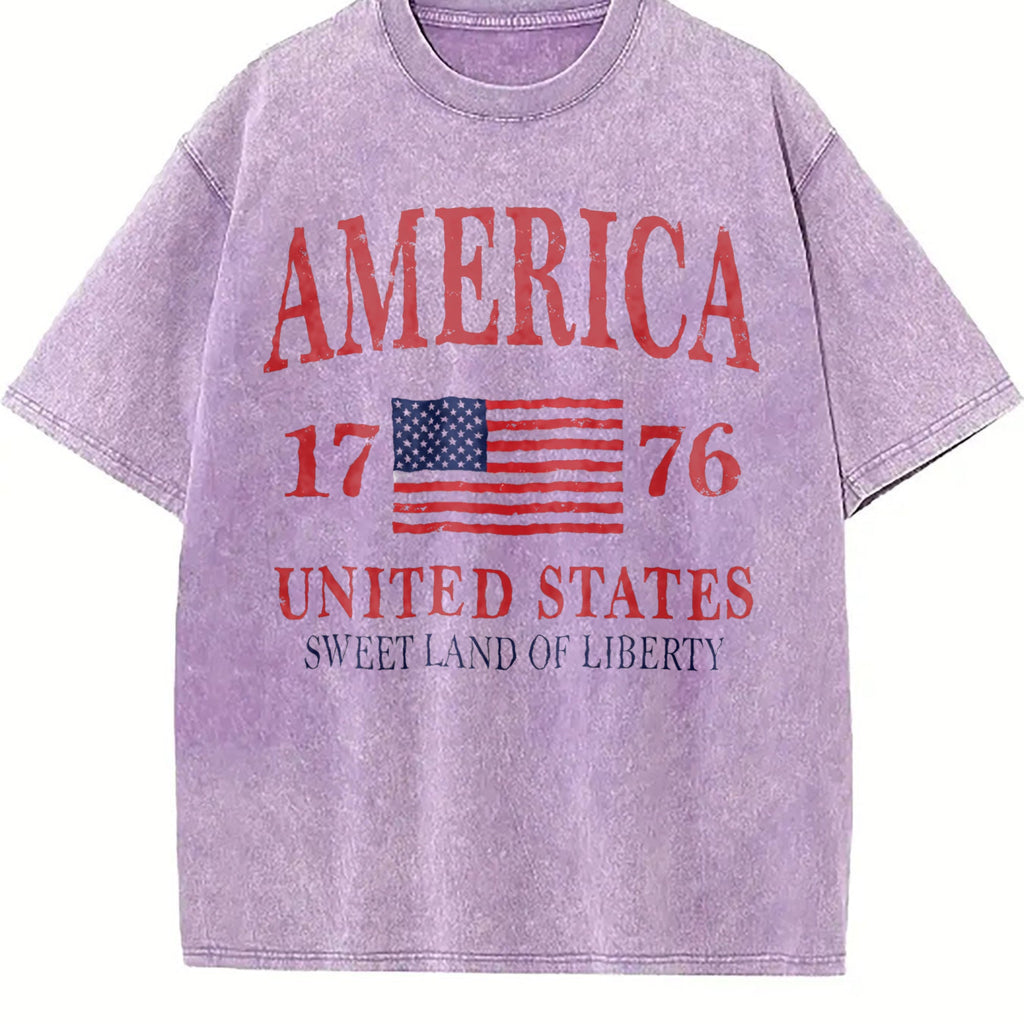 America 1776 Patriotic USA Liberty Fourth July Vintage product image 6