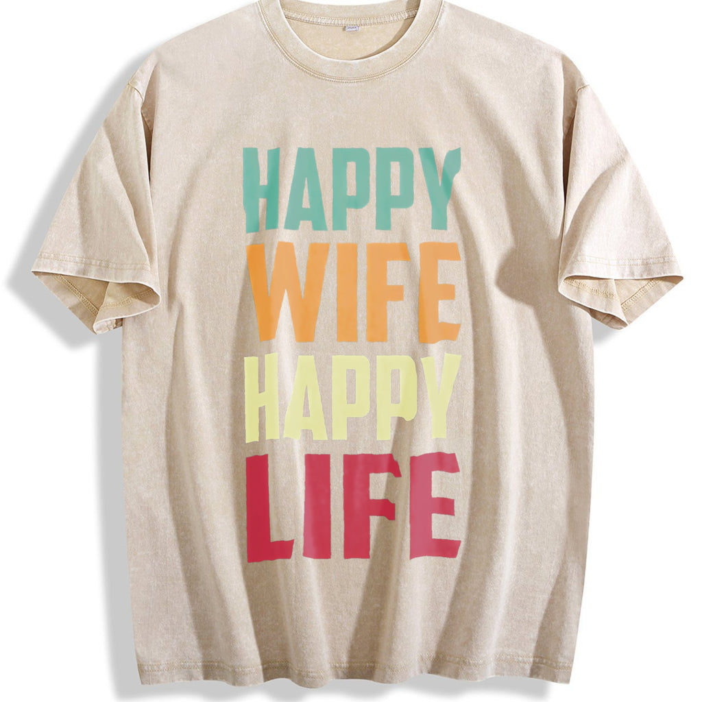 Funny Daughter Wife Slogan Vintage Washed T-Shirt product image 1