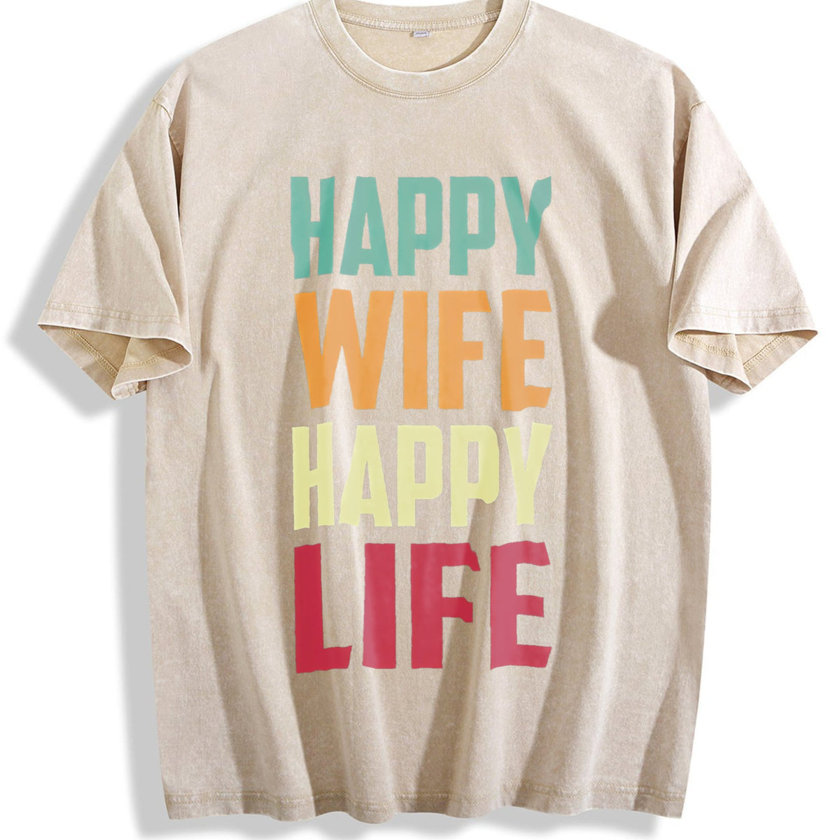 Funny Daughter Wife Slogan Vintage Washed T-Shirt product image 1