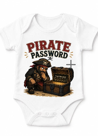 Pirate Password Treasure Chest Security Humor