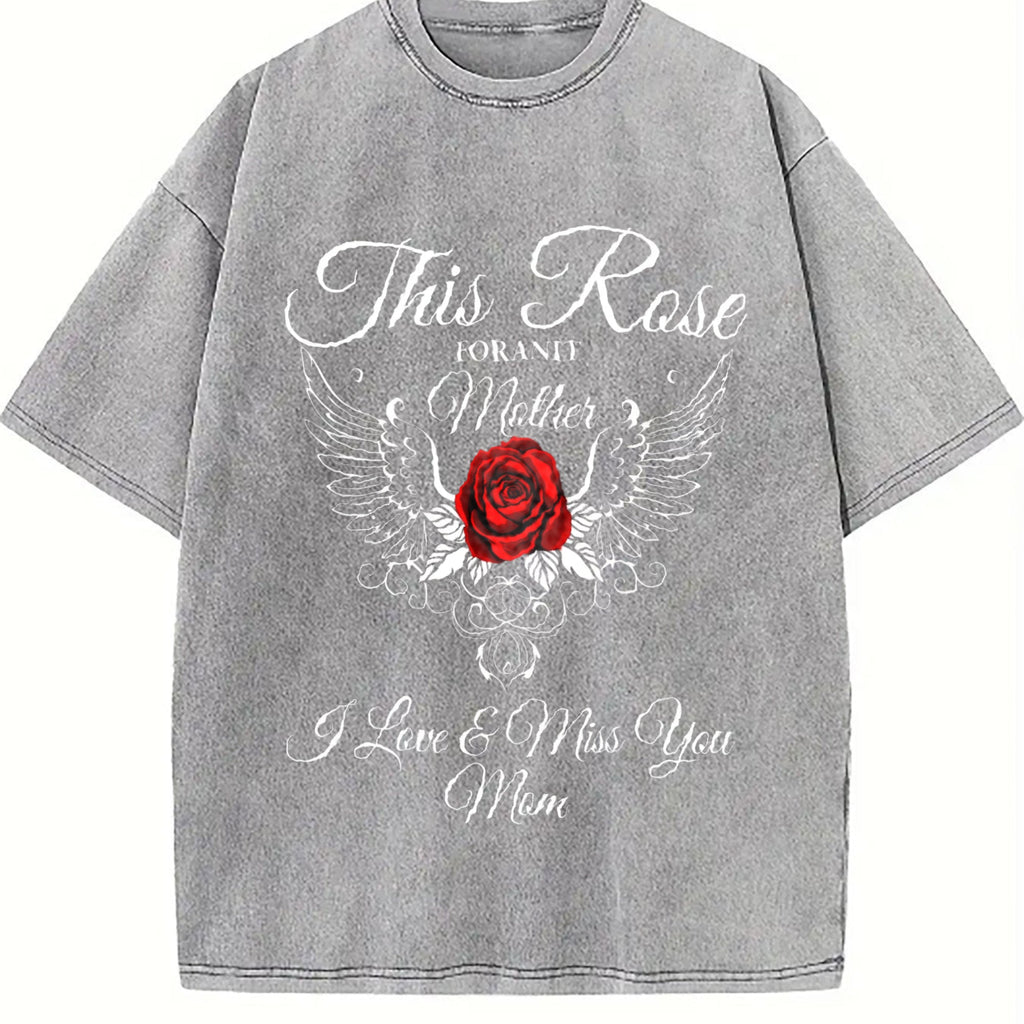 Mom Tribute Lover Vintage Washed T-Shirt product image 5