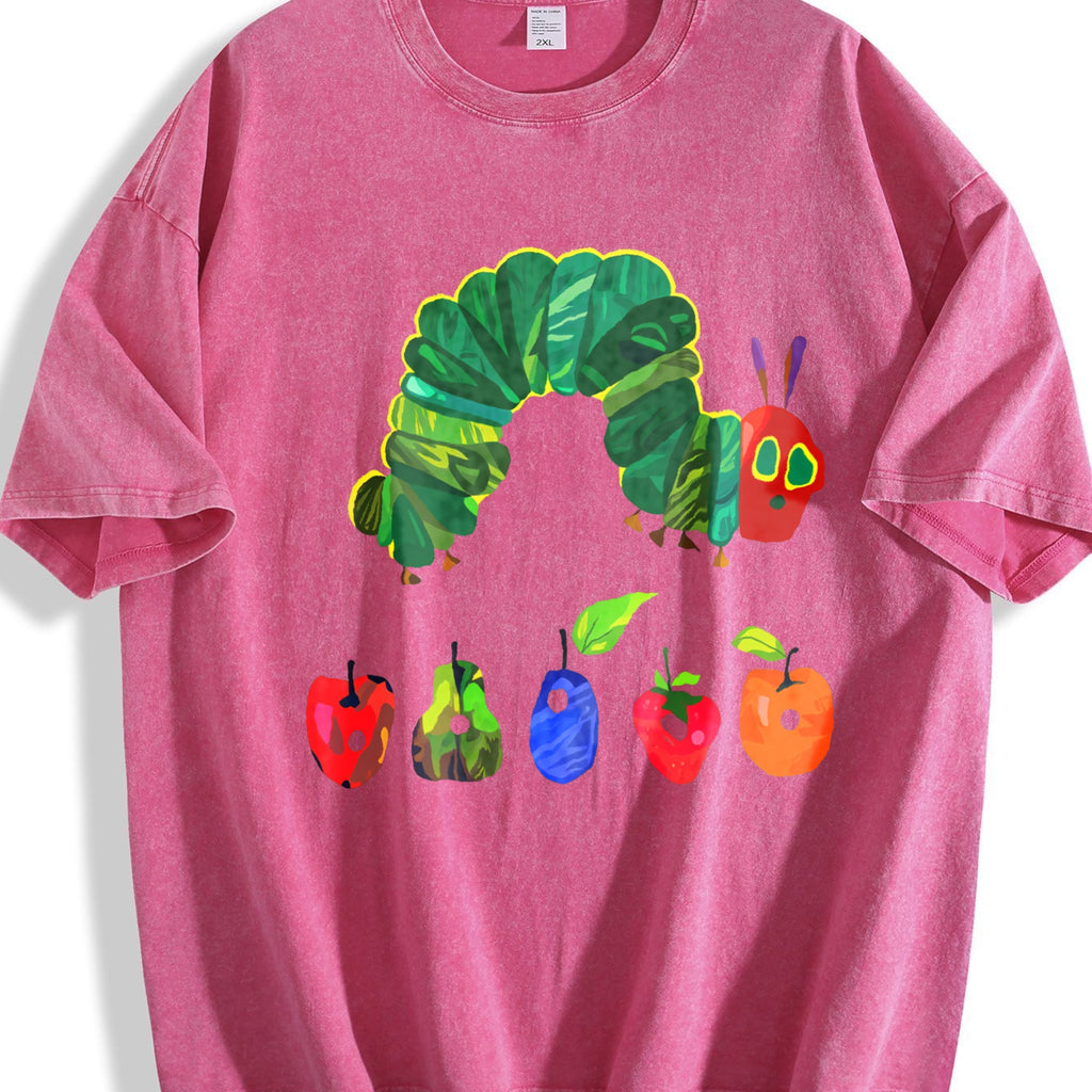 Very Hungry Caterpillar Two-sided Vintage Washed T-Shirt product image 7