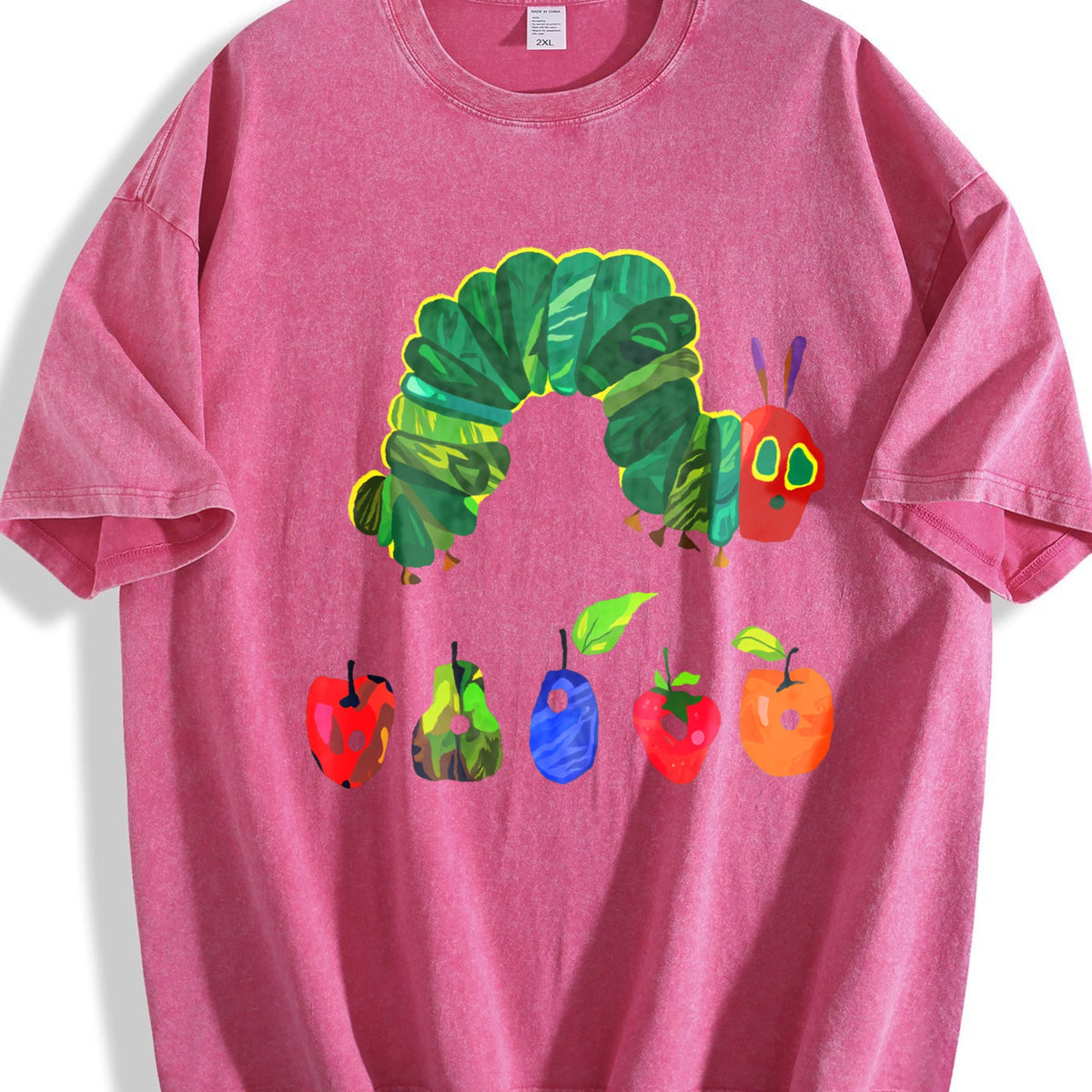 Very Hungry Caterpillar Two-sided Vintage Washed T-Shirt product image 7
