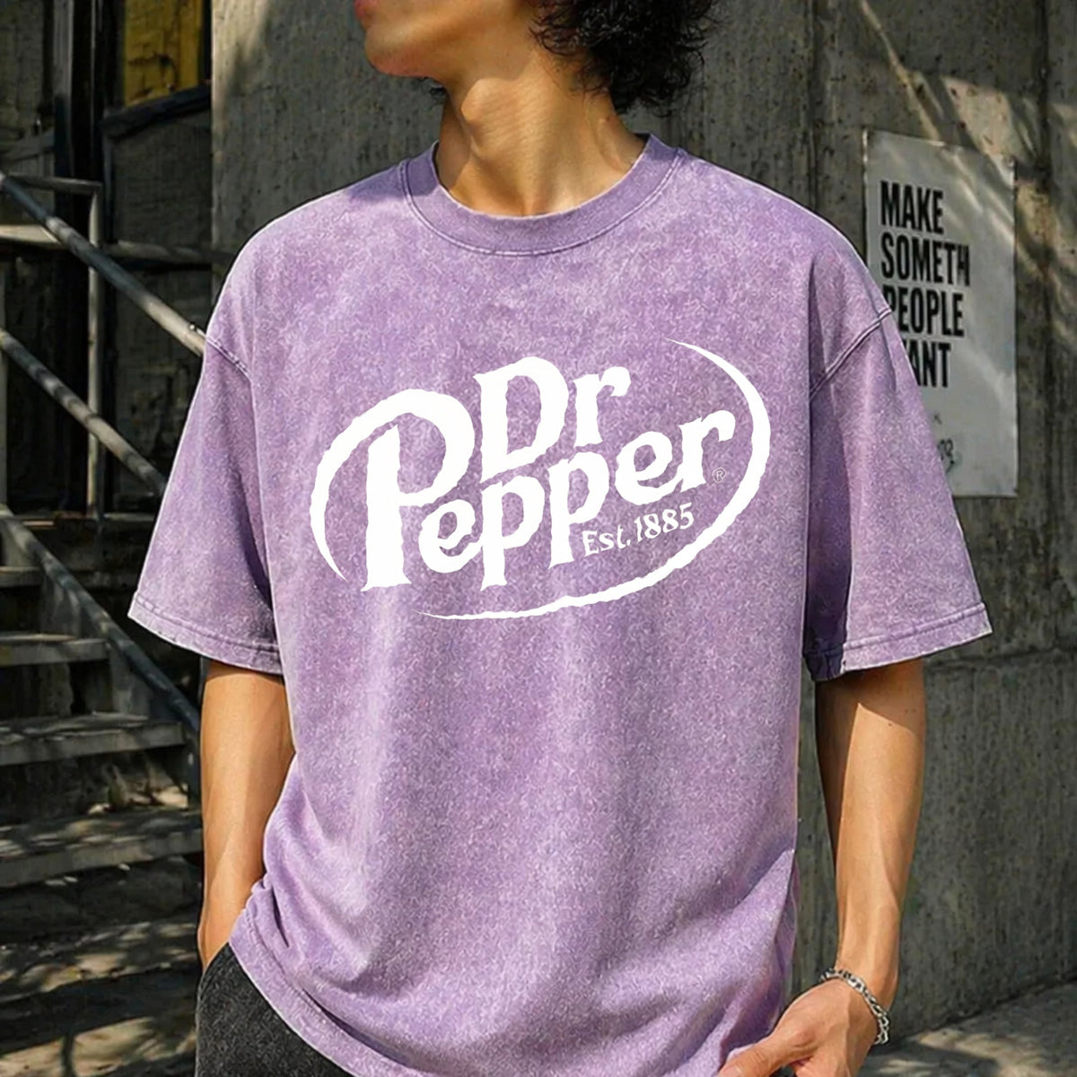 Dr Pepper Est 1885 - A Timeless Vintage Washed T-Shirt product image 13