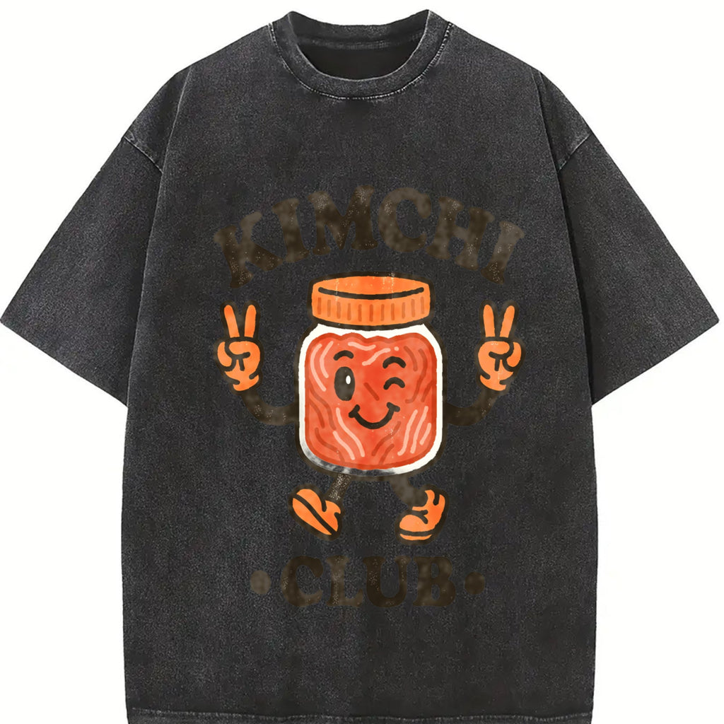 Kimchi Club : Korean Food Mascot For Foodies Vintage Washed product image 2