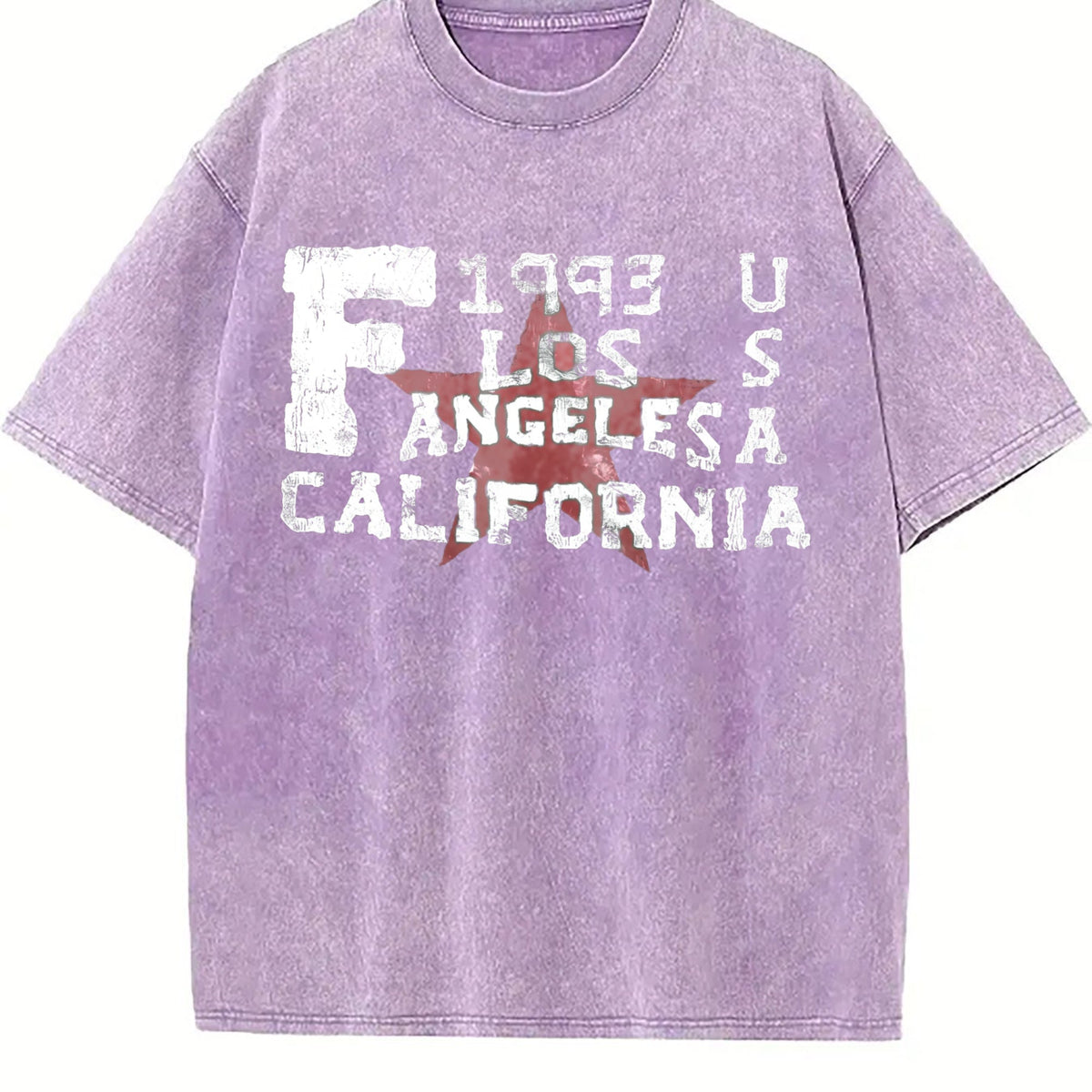 Los Angeles California 1993 Vintage Washed T-Shirt product image 6