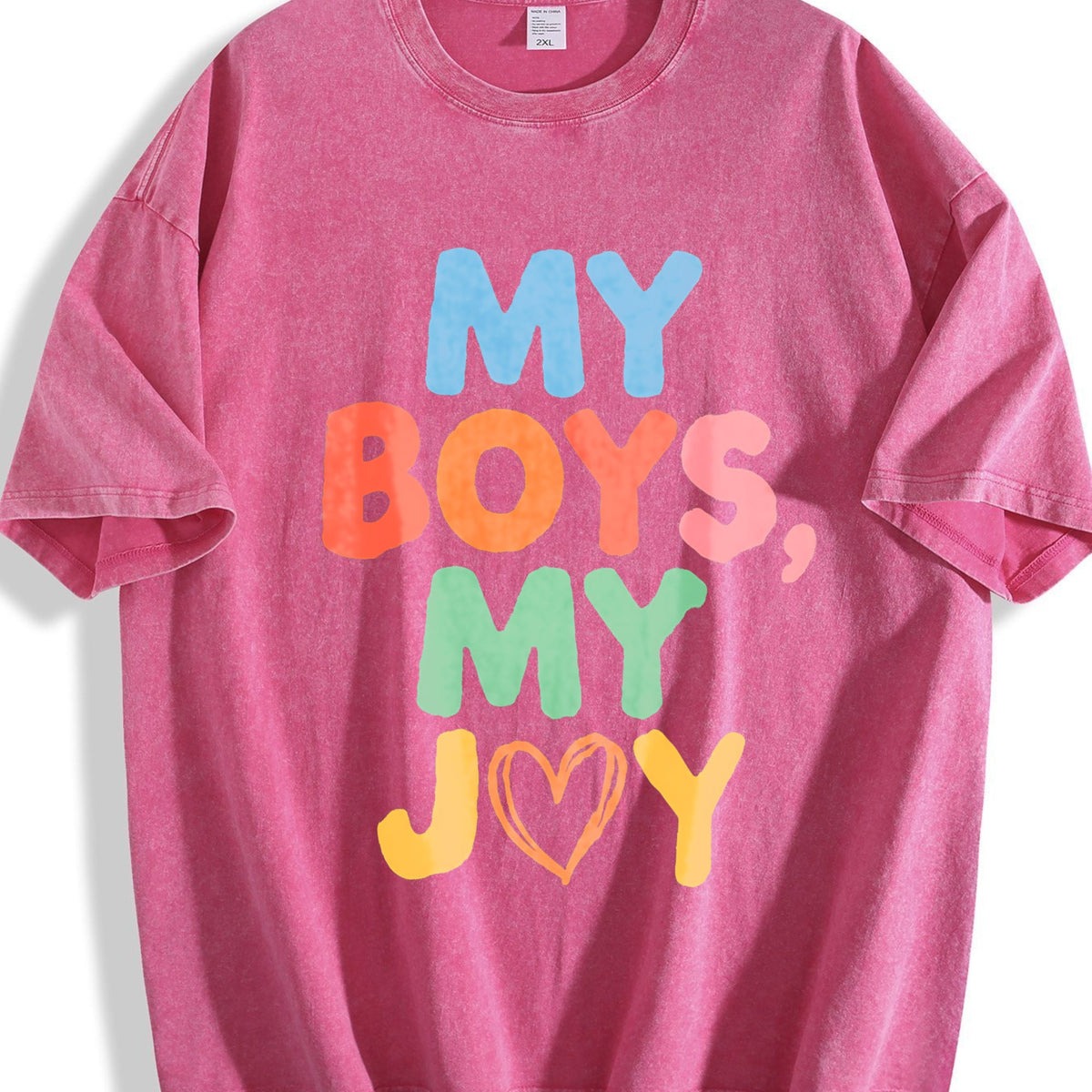 My Boys My Joy - Shrink-resistant Vintage Washed T-Shirt product image 7