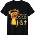 There Is Power in the Name of Jesus Cotton T-Shirt product image 1