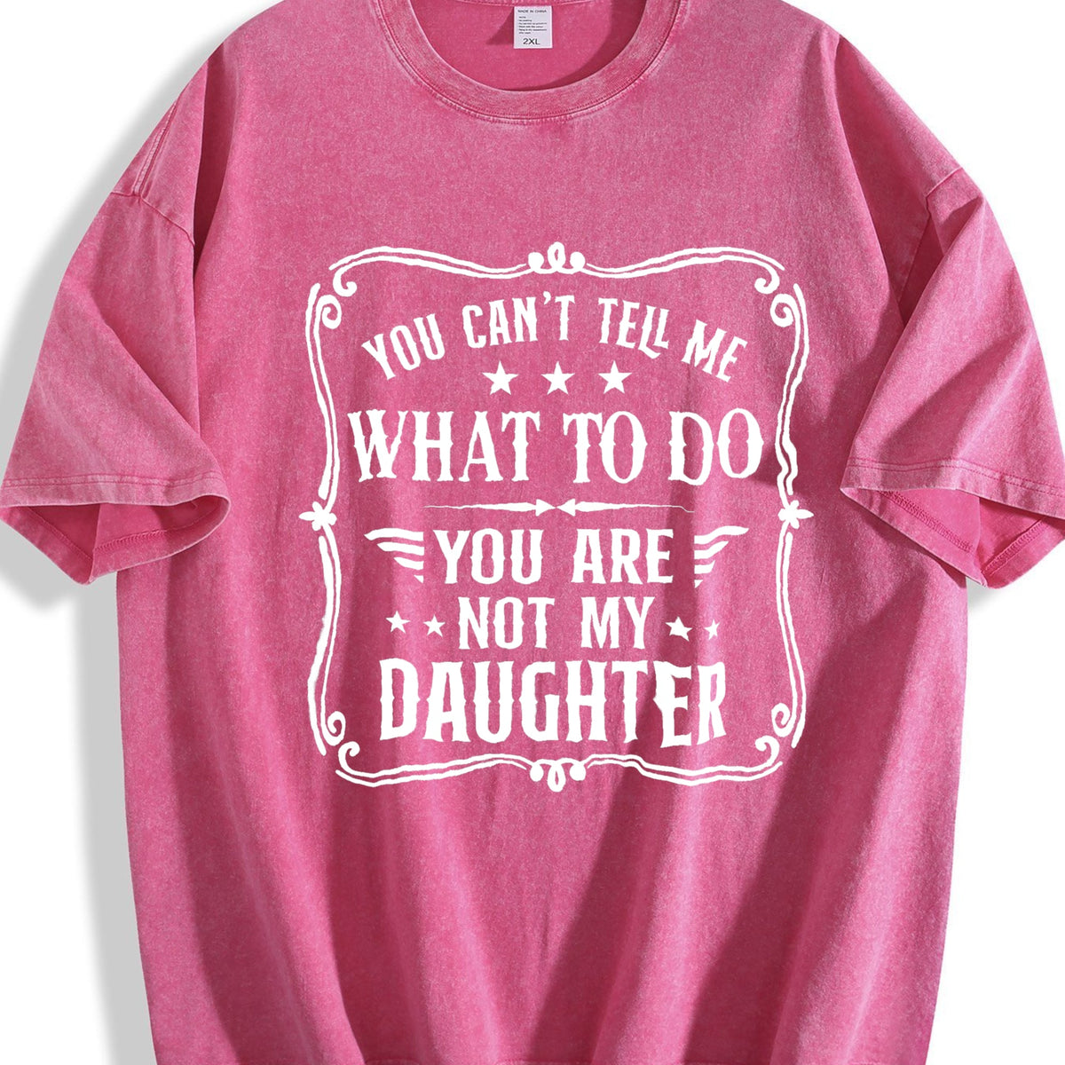 You Can't Tell Me What To Do Vintage Washed T-Shirt product image 7