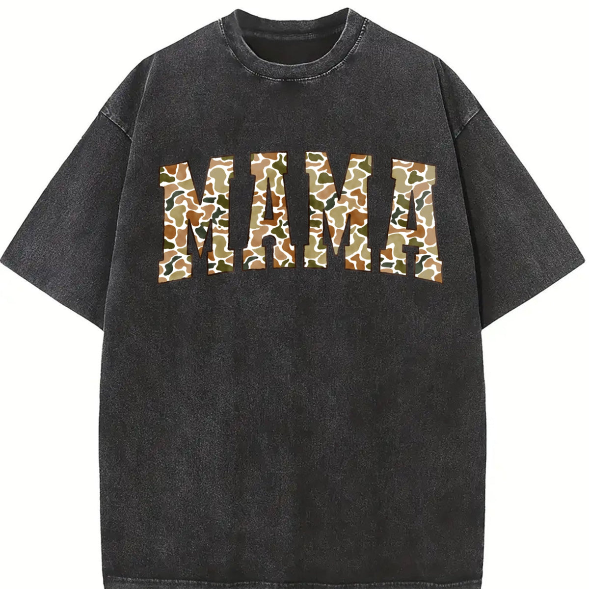 Camouflage Mama Vintage Washed T-Shirt product image 2