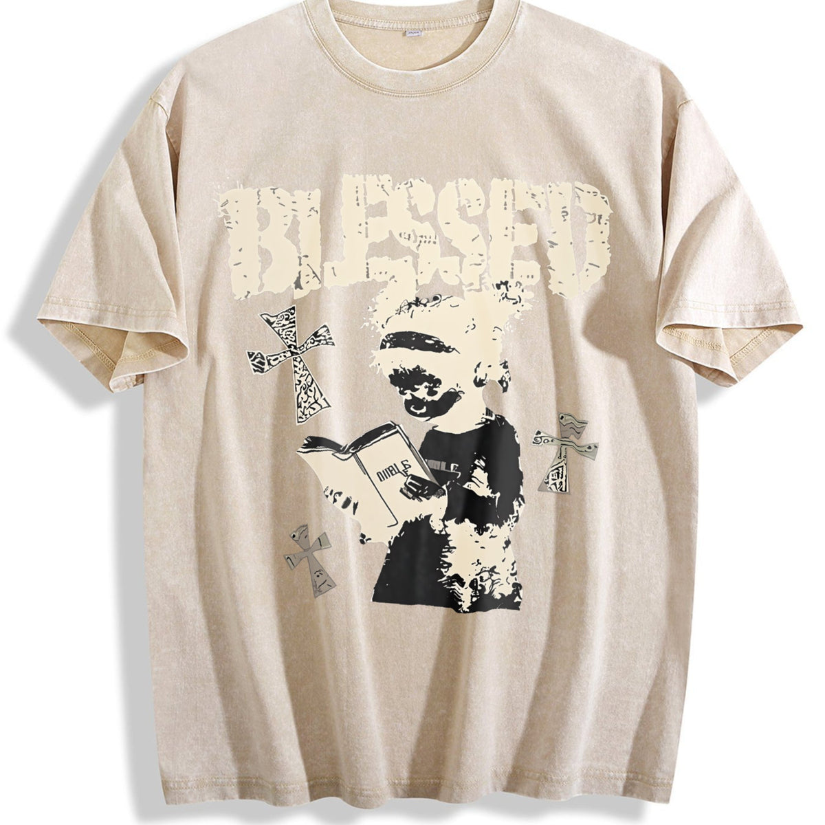 Praying Vintage Washed T-Shirt product image 1