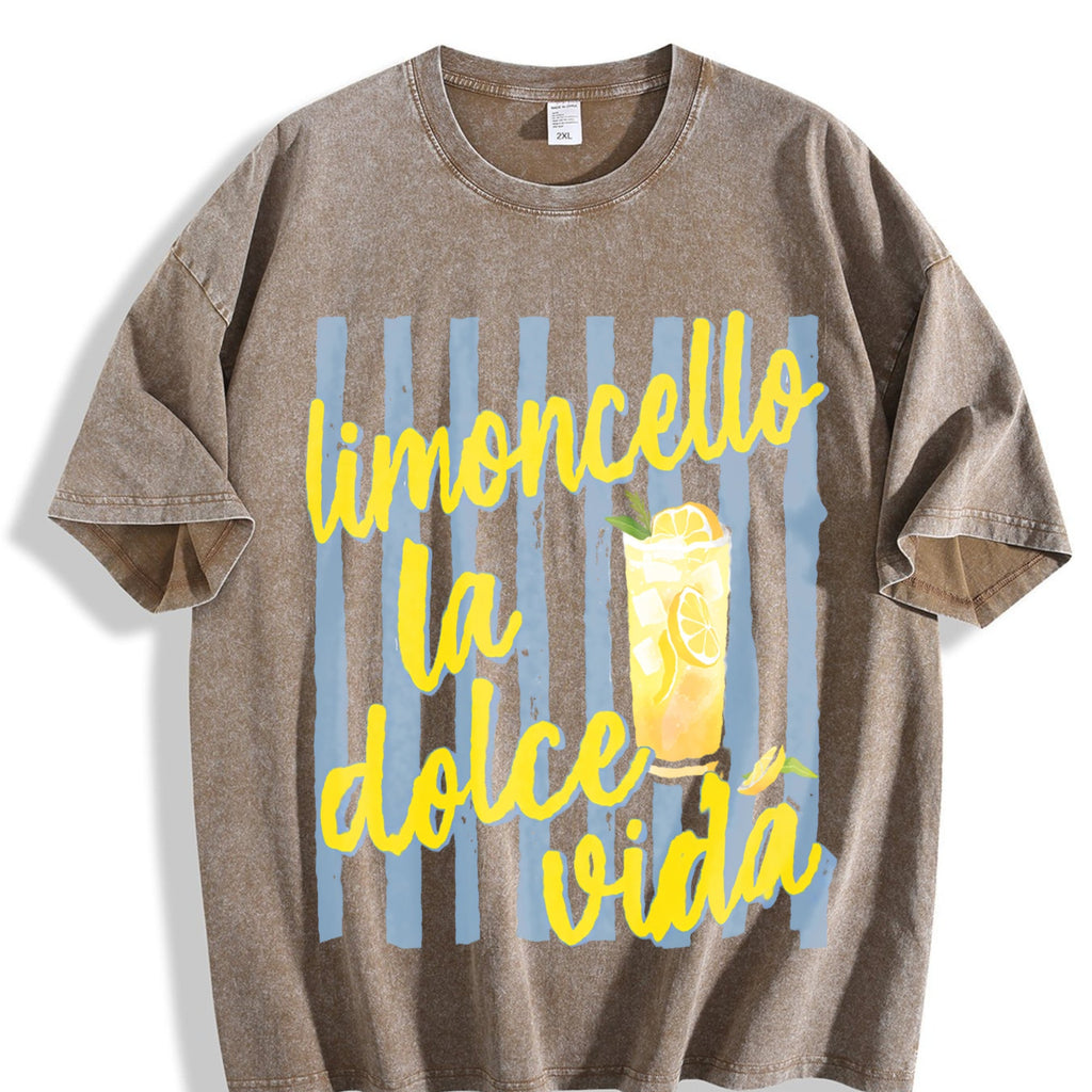 Limoncello LA Dolce Vida Amalfi Coast Italy Summer Vintage product image 3